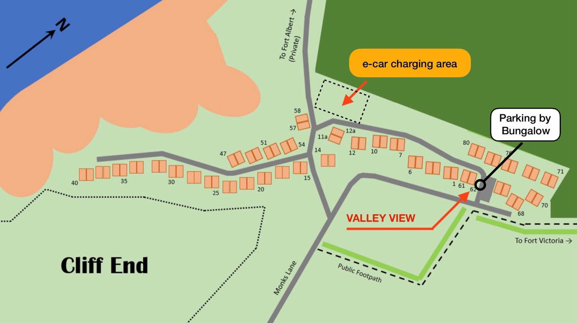 Valley View Self-Catering Coastal Bungalow In Rural West Wight 淡水 外观 照片